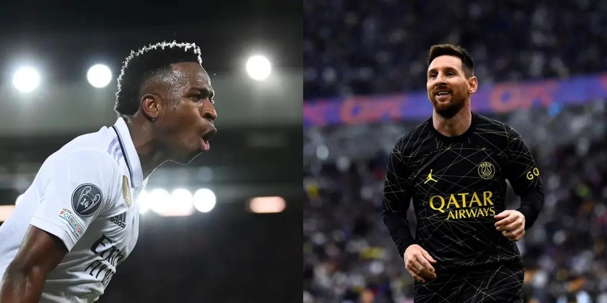 Vinicius Jr made an act of arrogance against Messi that angers Argentina