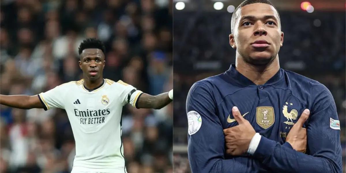 Vinicius Jr salary will be no where near to Kylian Mbappe's salary if he joins Real Madrid.