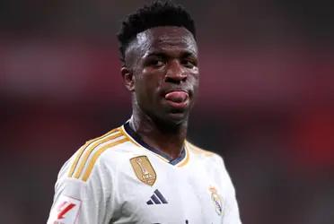 Vinicius Jr. was expected to return after three weeks of inactivity for today’s match.