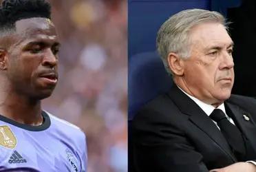 Vinicius Jr's action on vacation that worries Carlo Ancelotti too much