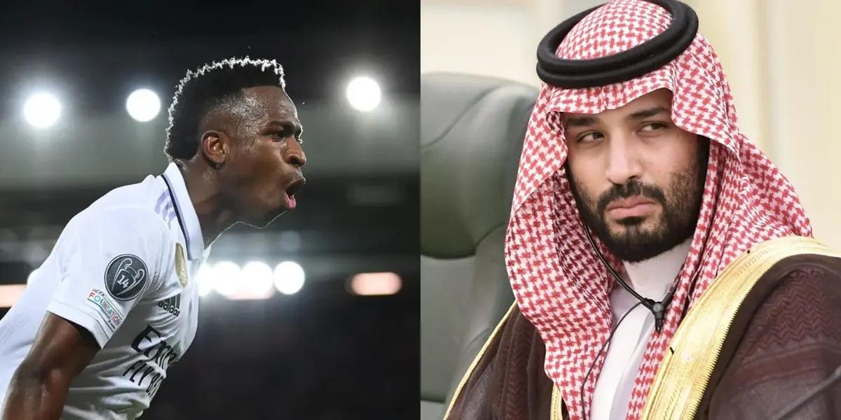 Vinicius Jr's decision to go to Saudi Arabia for an offer of 500 million