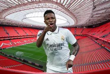 Vinicius Jr's great gesture in the Real Madrid match against Athletic Bilbao