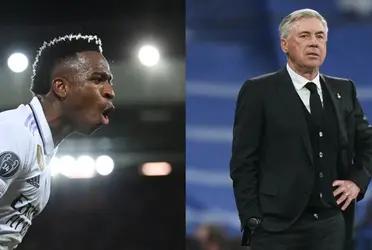 Vinicius Jr's reaction to Ancelotti that surprises the world