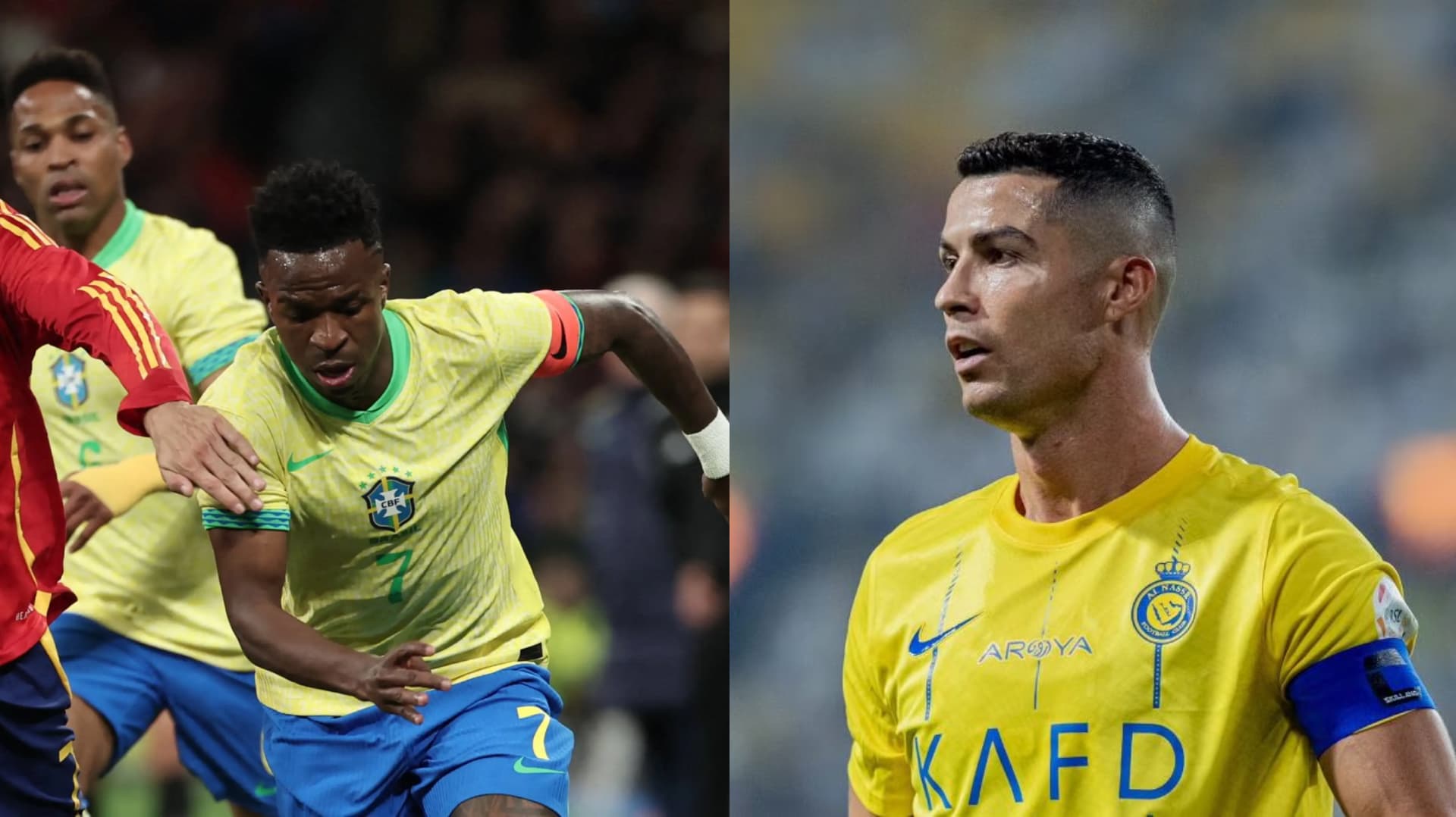 Vinicius was involved in another fight but this time with Ronaldo's teammate.