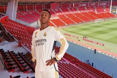 Vinicius' wonder goal with Real Madrid that goes viral around the world