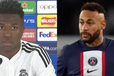 Vinicius would have given Neymar the worst news of all and that is why he is surprising