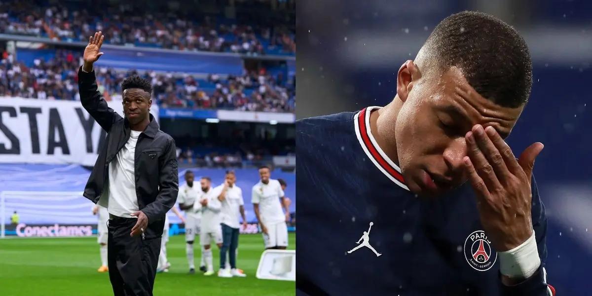 Vinicius's decision at Real Madrid after the possible signing of Kylian Mbappe