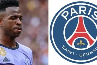 Vinicius's decision to leave Real Madrid and play in Paris is surprising in Europe