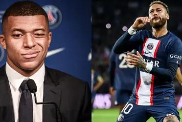 Was Kylian Mbappe surpassed by Neymar?
