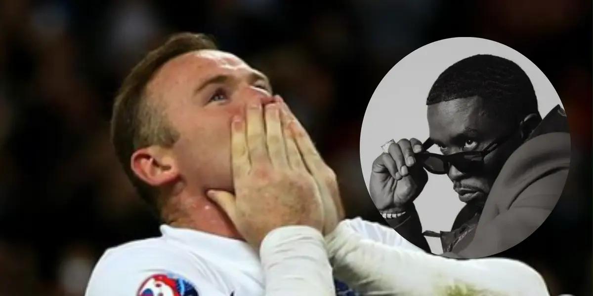 Wayne Rooney and Puff Daddy. Photo: Wayne Rooney and Puff Daddy's social networks.
