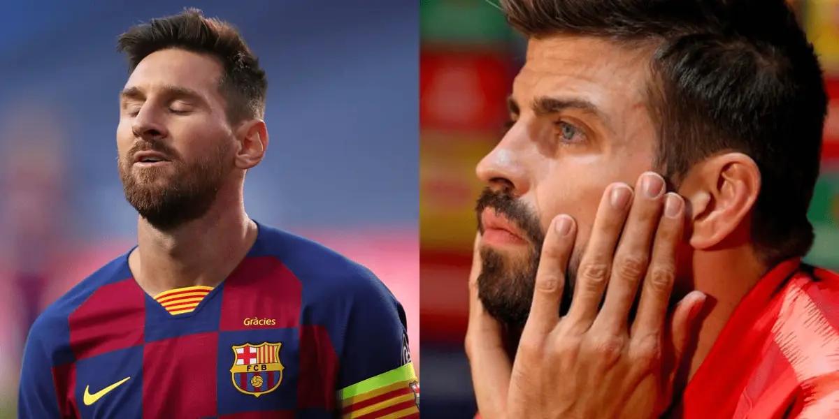 We now know the reason why Pique was jealous of Lionel Messi.