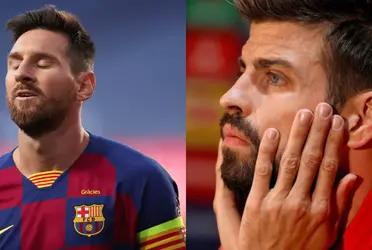 We now know the reason why Pique was jealous of Lionel Messi.