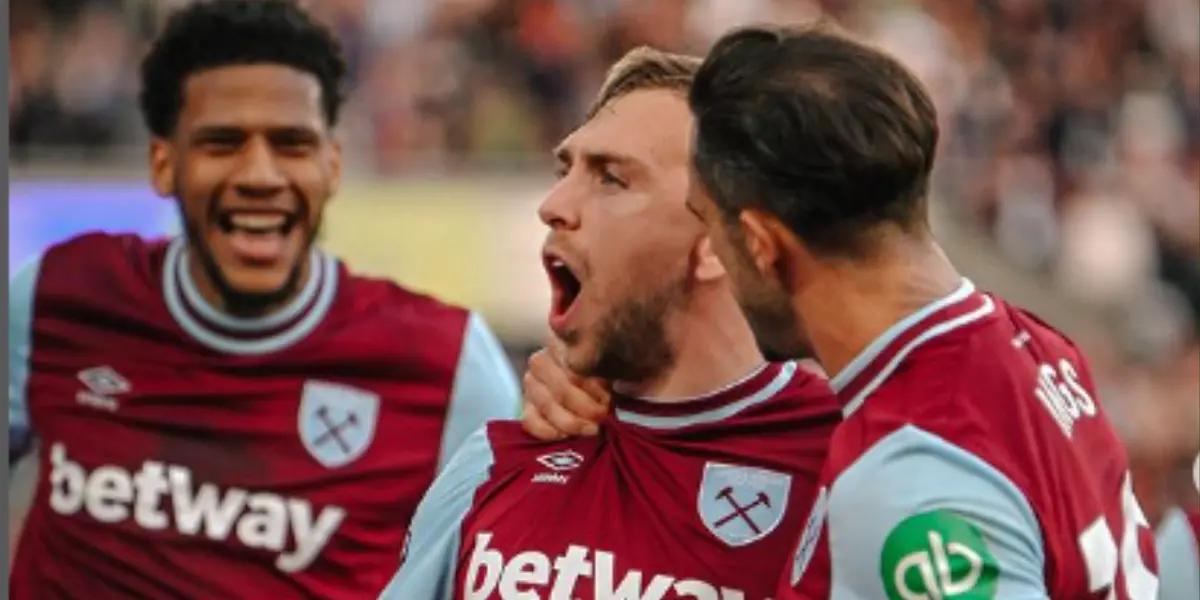 West Ham players. Photo: West Ham nets.