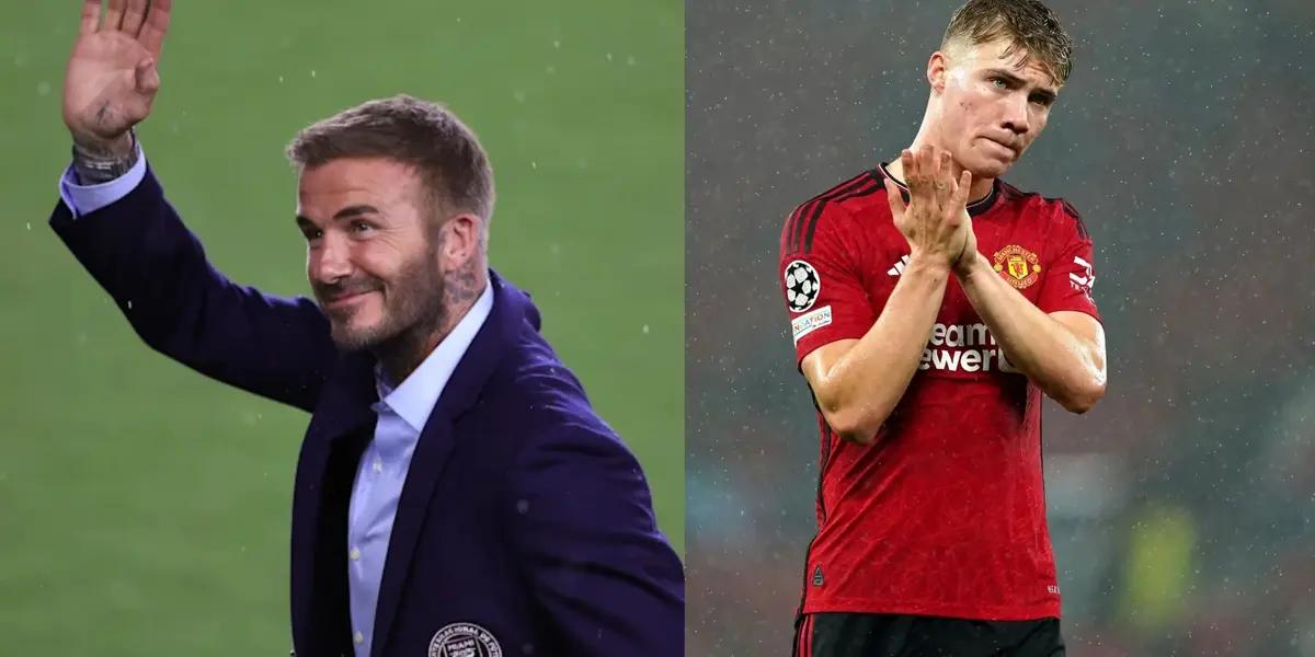 What David Beckham says about Manchester United