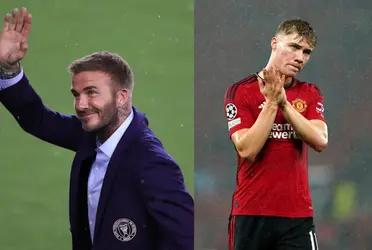 What David Beckham says about Manchester United