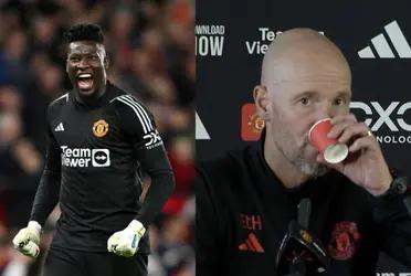 What Erik Ten Hag says about Andre Onana at Manchester United