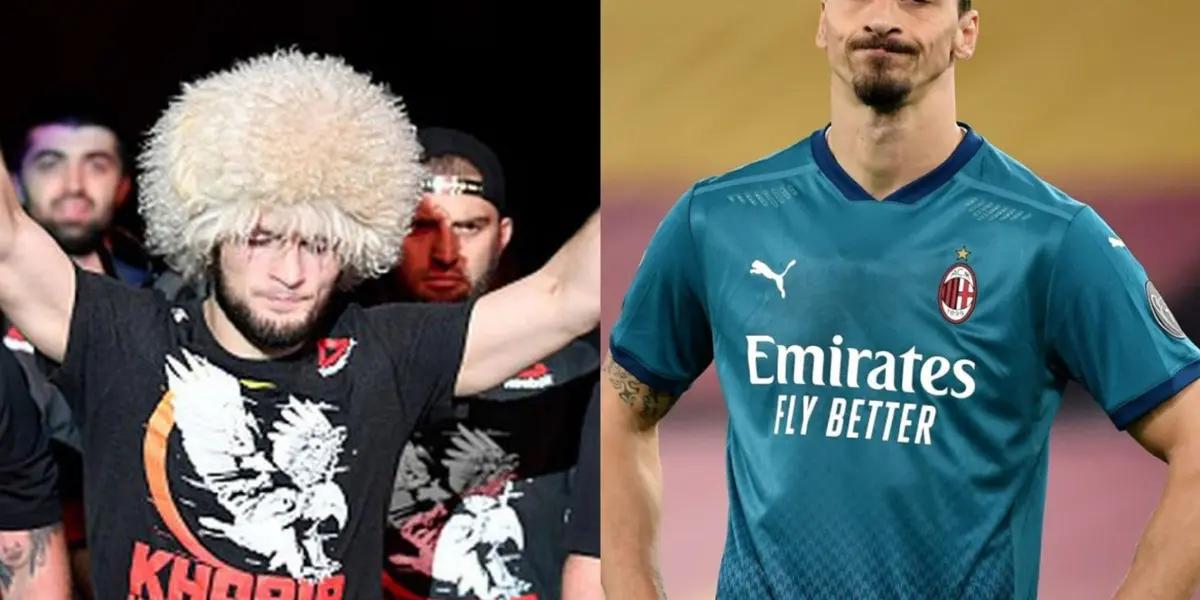 What Ibrahimovic said to Khabib before his last UFC fight