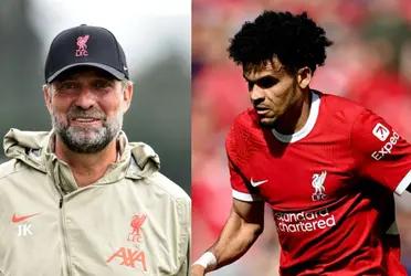 What Jurgen Klopp says about the Colombian soccer player heading into the following season