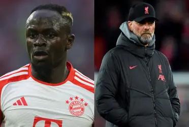 What Jurgen Klopp says when he sees Sadio Mane as a new Bayern Munich player
