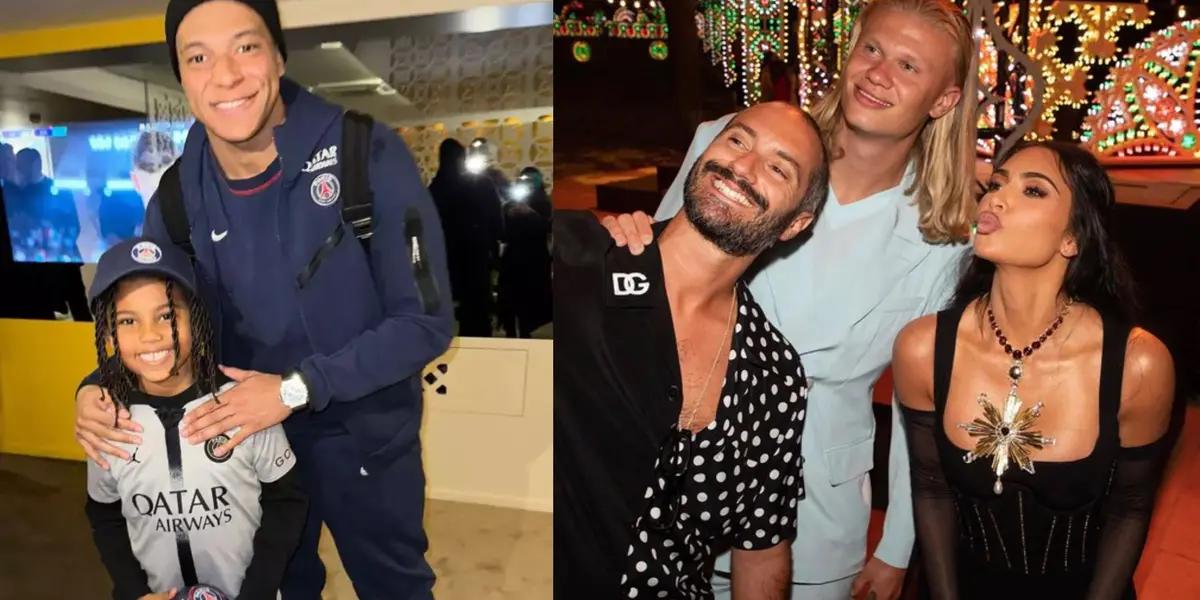 What Kim Kardashian says about the time she saw Erling Haaland