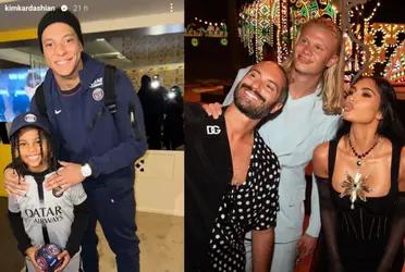 What Kim Kardashian says about the time she saw Erling Haaland