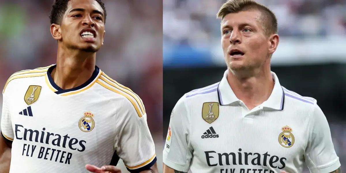 What Kroos does with Bellingham that surprises