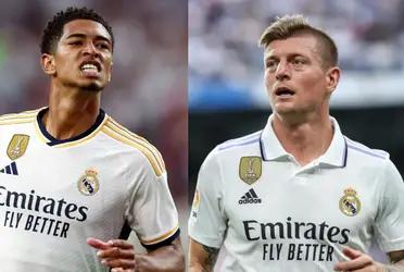 What Kroos does with Bellingham that surprises