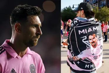 What Lionel Messi generates despite not playing from the start at the Red Bull Arena