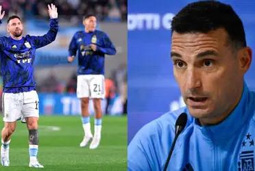 What Lionel Scaloni says about Messi's presence on the next qualifying matchday