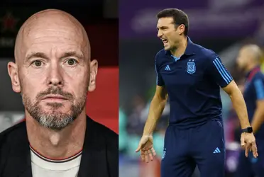 If Ten Hag leaves, the millions that Manchester United would put in to bring Lionel Scaloni