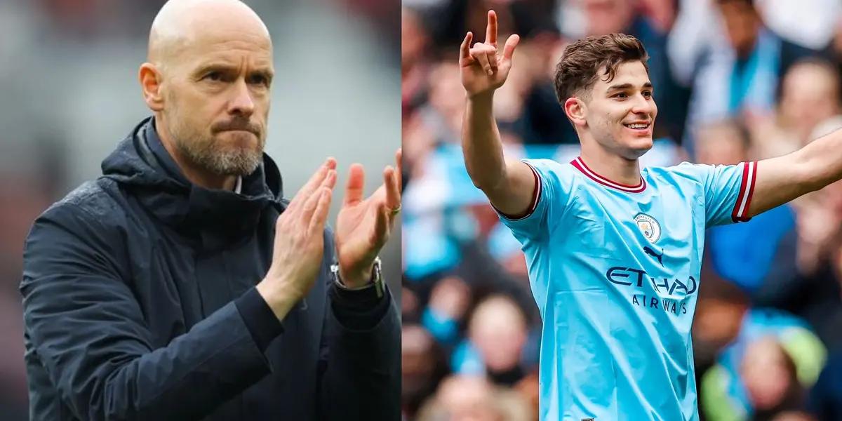 What Manchester United would offer Julian Alvarez to convince him to switch clubs