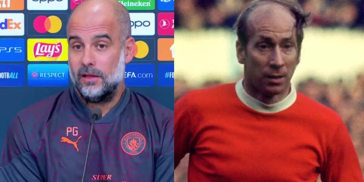 What Pep Guardiola said about the death of one of the best players in history