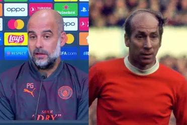 What Pep Guardiola said about the death of one of the best players in history