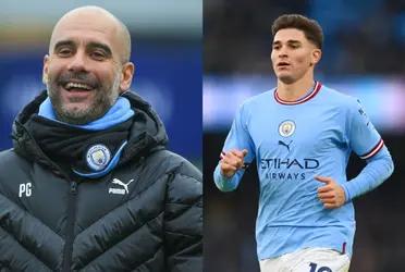 What Pep Guardiola says about Julian Alvarez