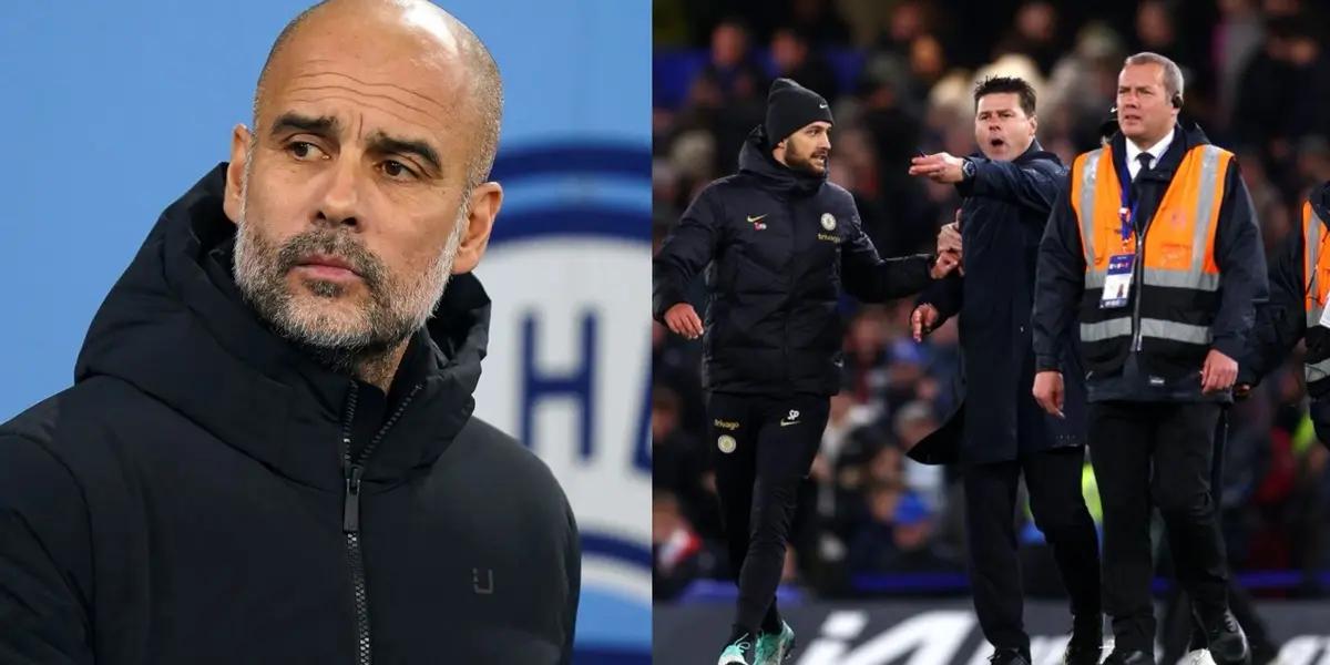 What Pep Guardiola says about Pochettino after the incident