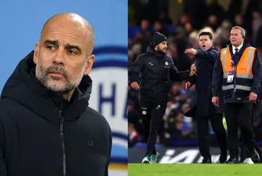 What Pep Guardiola says about Pochettino after the incident