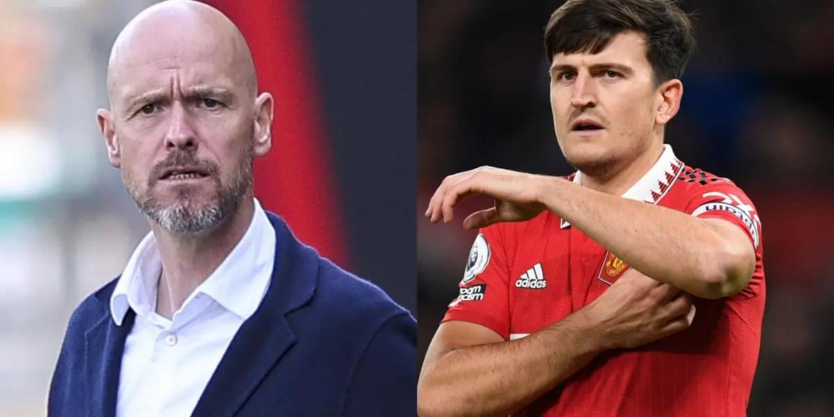 What Ten Hag does that confirms that Maguire must not continue