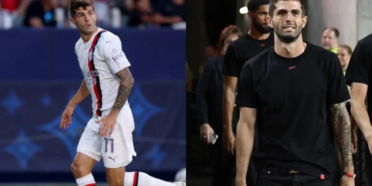 What the American forward receives after arriving at AC Milan