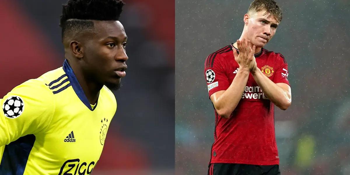 What the Manchester United goalscorer did with Onana