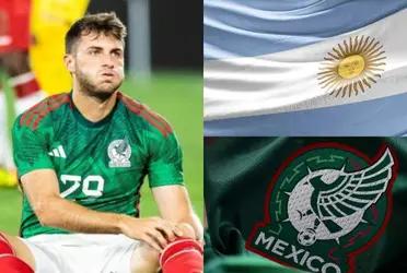 What they would do in Argentina, now with Santi Giménez. They could call him and this would be the athlete's decision