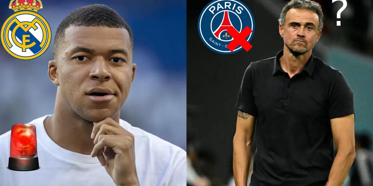What will Mbappé do about what Luis Enrique did to him?