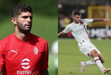 When does Christian Pulisic debut with AC Milan?