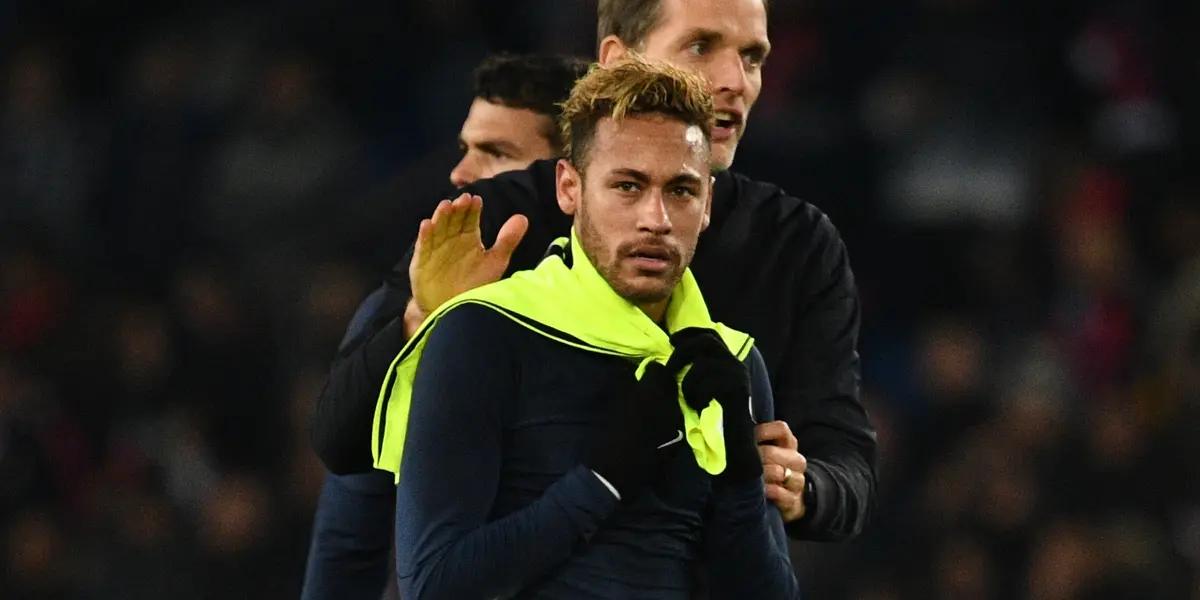 When Thomas Tuchel was asked why Neymar was not among the five captains selected, the coach was completely blunt.