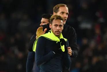 When Thomas Tuchel was asked why Neymar was not among the five captains selected, the coach was completely blunt.