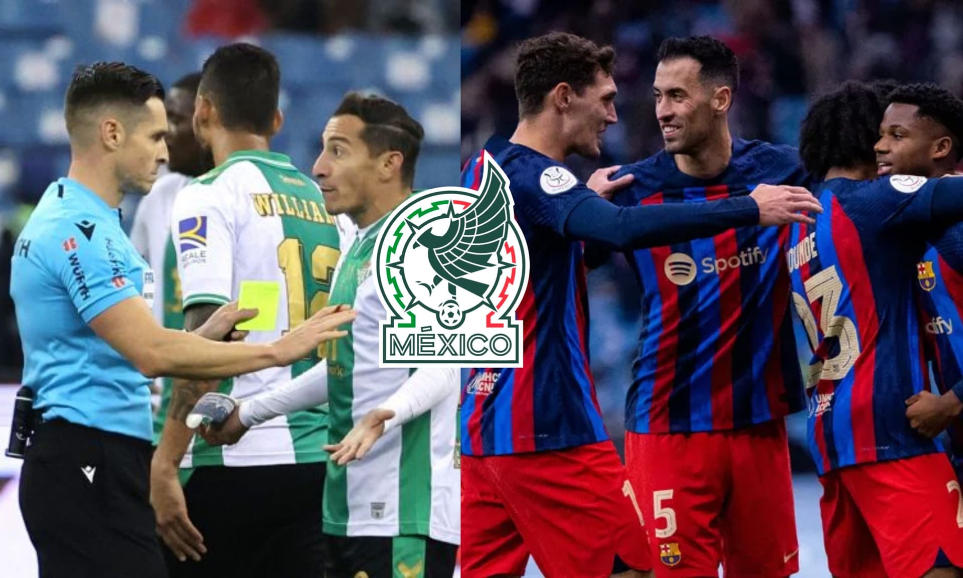 While Andres Guardado was sent off in the game against Barcelona, the Mexican player who signed an official contract with the club