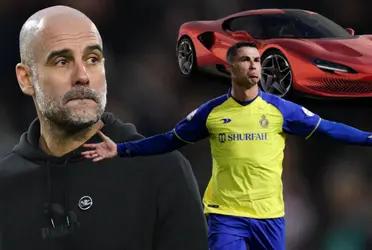 While Cristiano Ronaldo has this car, look at Pep Guardiola's modest car