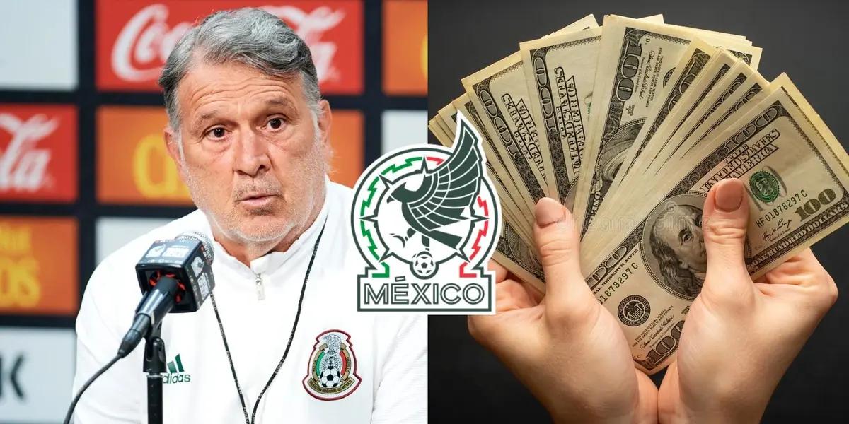 While earning $2 million at El Tri, what Gerardo Martino would earn at Valencia CF