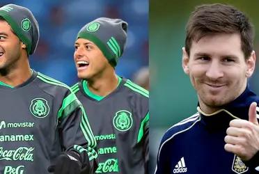 While Gerardo Martino says no to one of El Tri's players, Messi has all the desire in the world to face him.