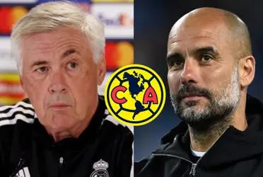 While Guardiola doesn't even know the difference between Chivas and Club America, the sign of respect from Carlo Ancelotti