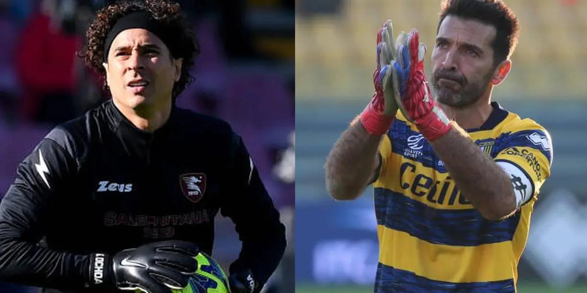 While Guillermo Ochoa admires Buffon, the Tri goalkeeper the Italian congratulated for being a star